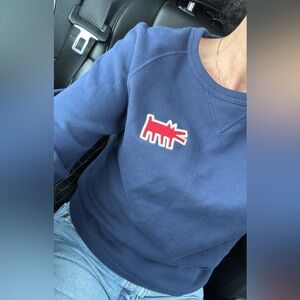 Uniqlo SPRZ NY Keith Haring pullover sweatshirt size XS